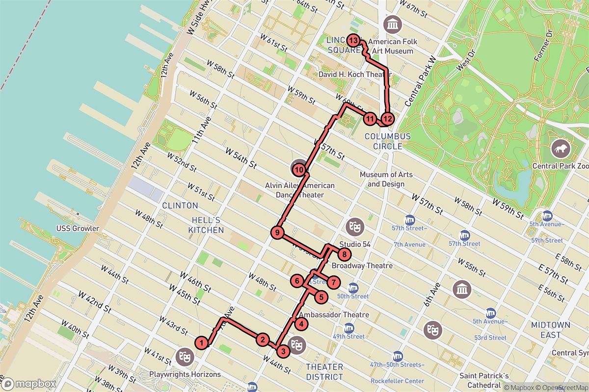 New York City Audio Tour: Broadway Beats and Skyline Streets