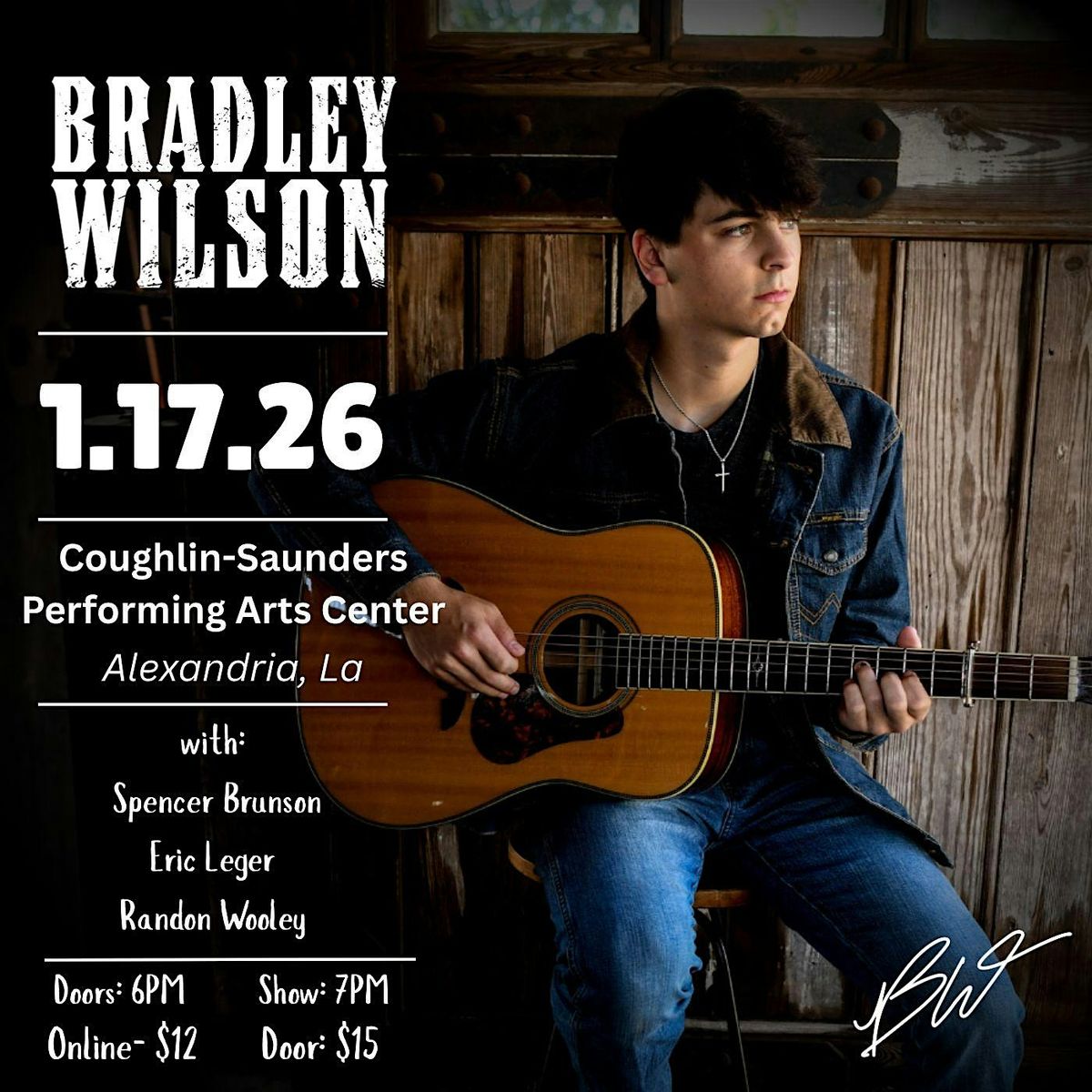 Bradley Wilson- Live at Coughlin-Saunders
