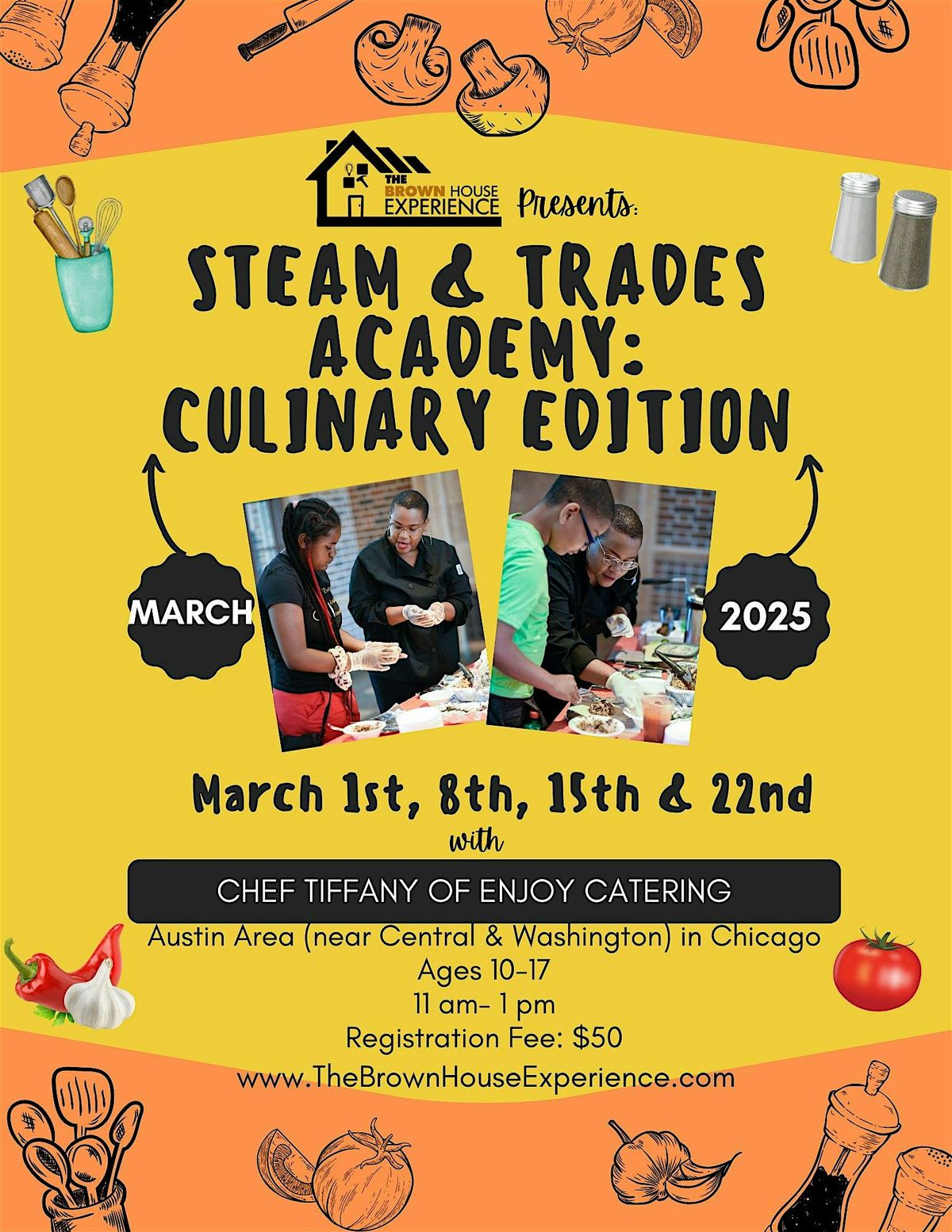 STEAM & Trades Academy: Culinary Edition