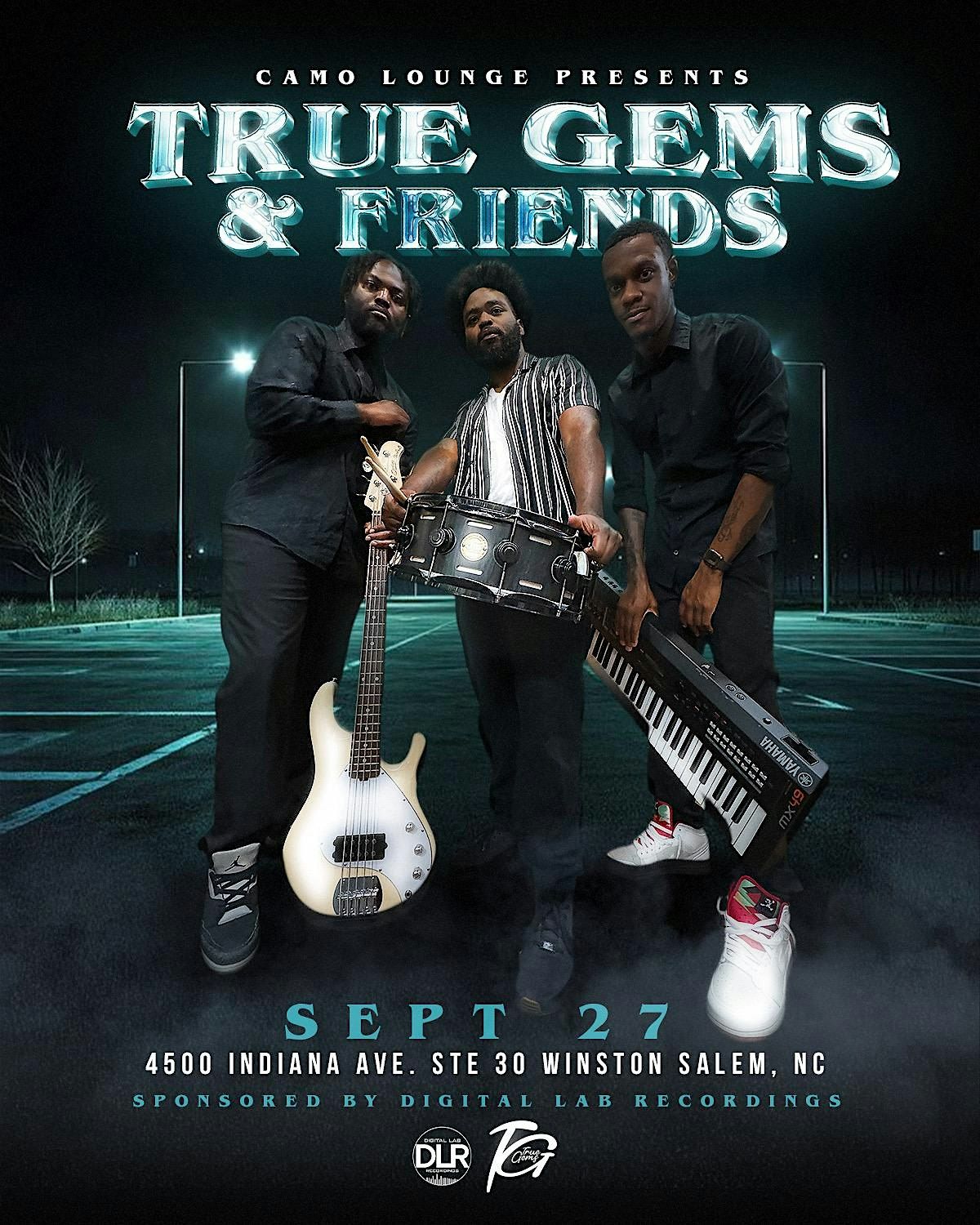 Camo Lounge Presents "True Gems & Friends" Live