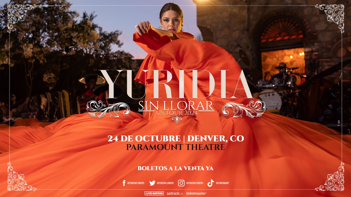 Yuridia - Sin Llorar US Tour 2024