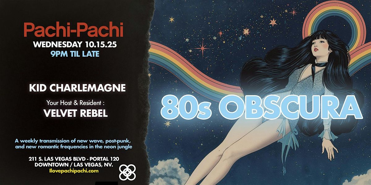 80s OBSCURA at Pachi-Pachi