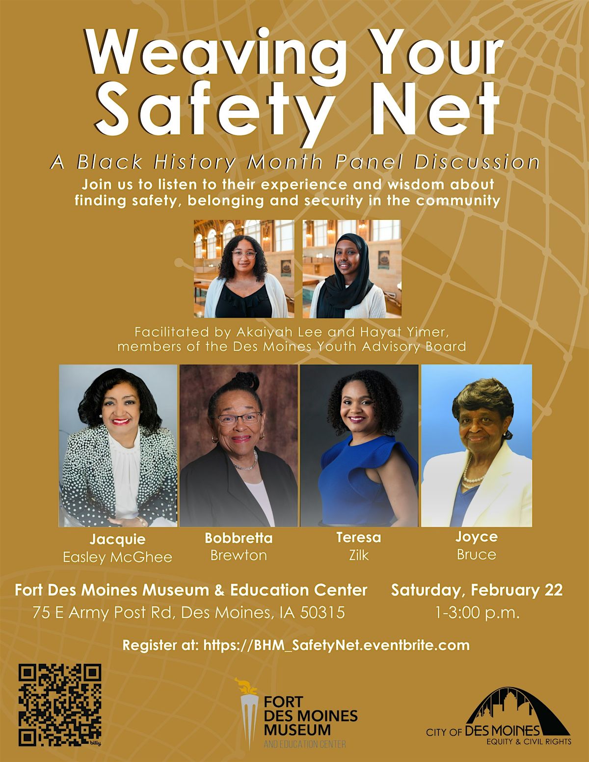 Weaving Your Safety Net: A Black History Month Panel Event