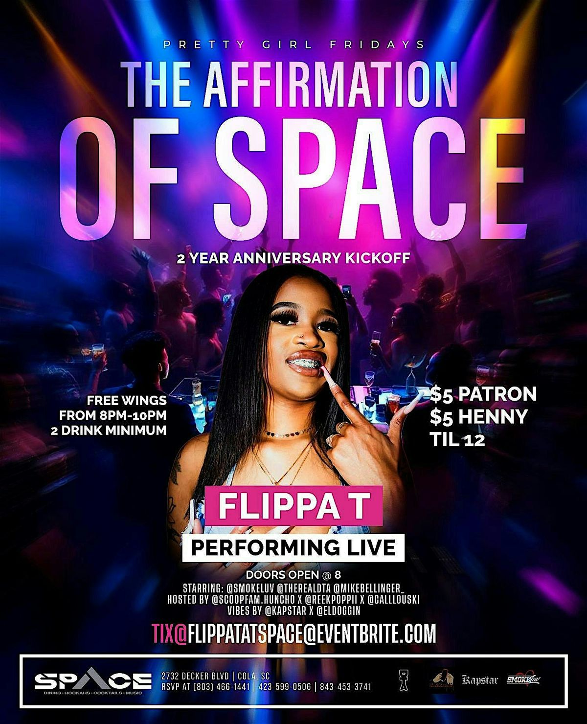 SPACE 803 ANNIVERSARY BASH FT. FLIPPA T LIVE