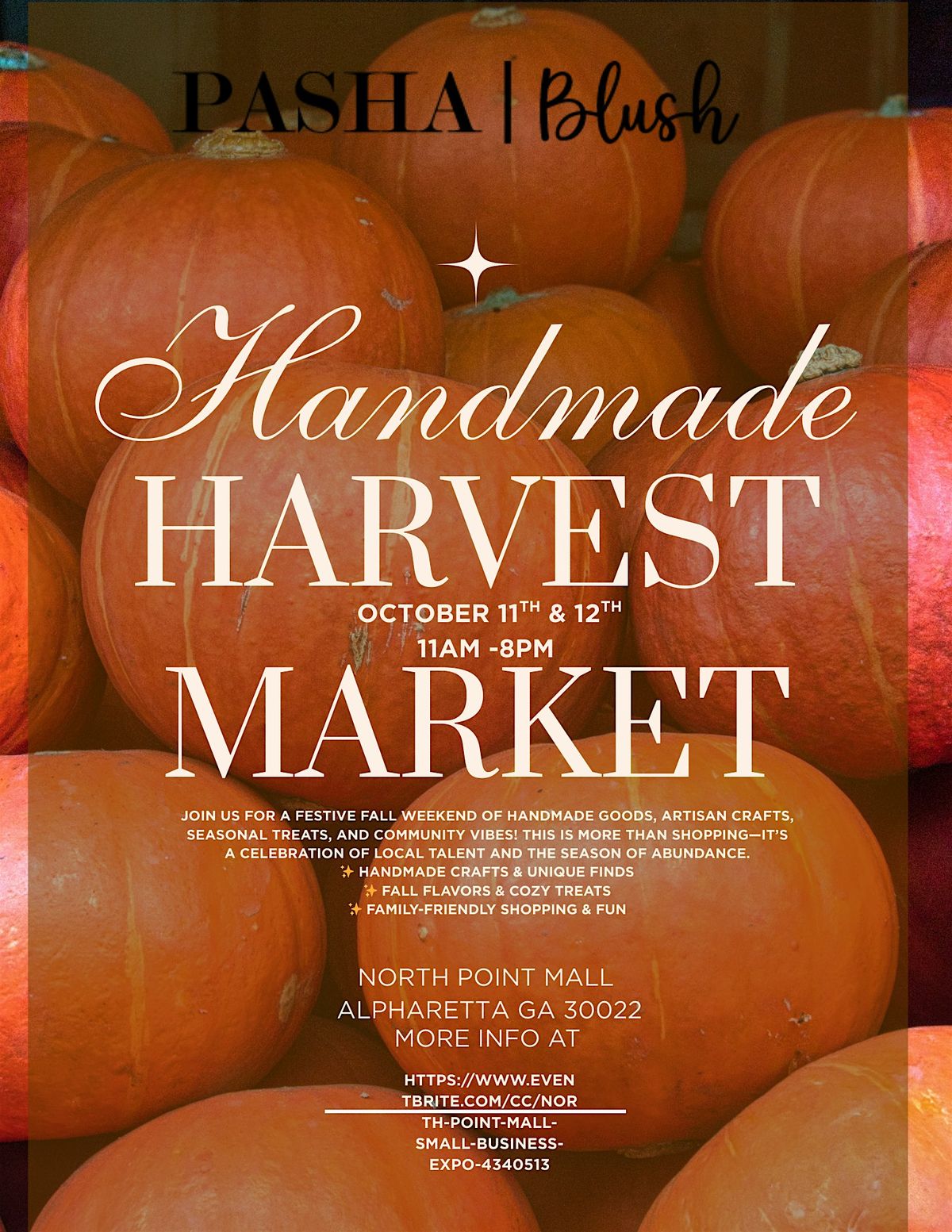 Fall Harvest Market- Shop local and celebrate creativity