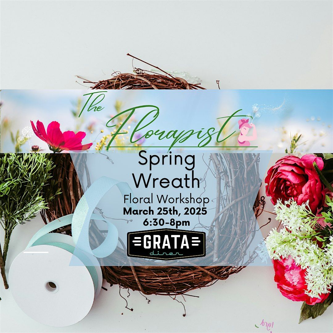 Spring wreath Floral Workshop