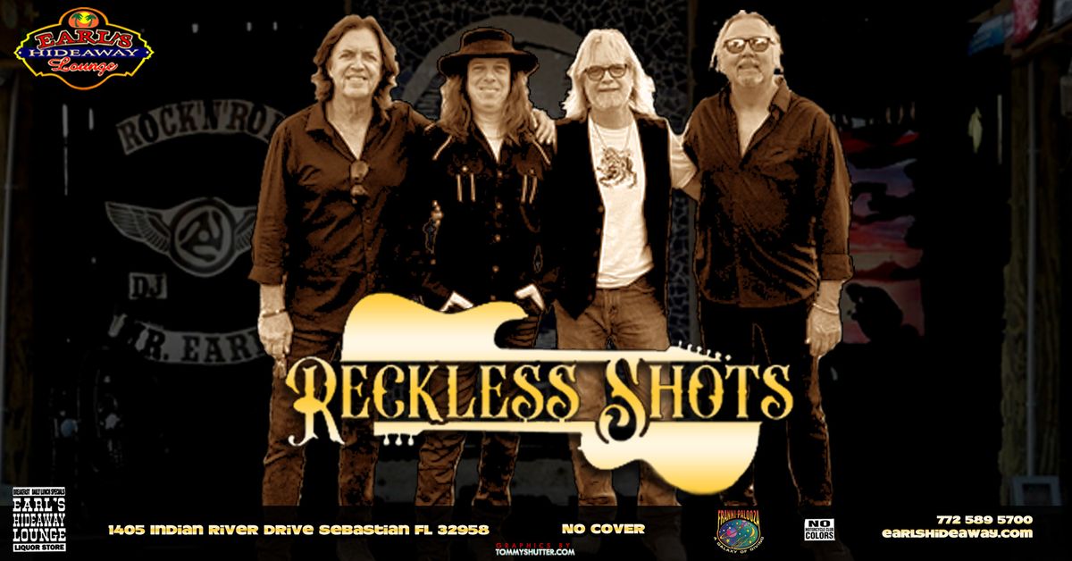 DAVE SCOTT - RECKLESS SHOTS - LIVE SAT OCT 26, 2024 - 2PM - Earl's Hideaway, Sebastian FL 32958