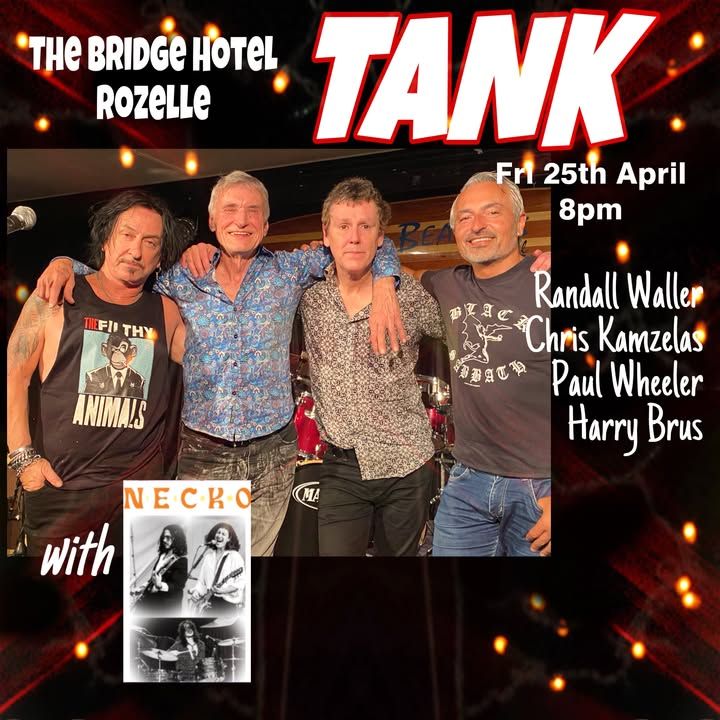 TANK - ANZAC DAY | The Bridge + special guests Necko