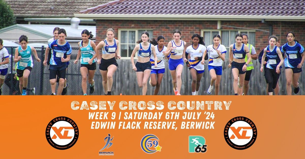 2024 Casey Cross Country | Week 9 | Saturday 6th July | Edwin Flack Reserve
