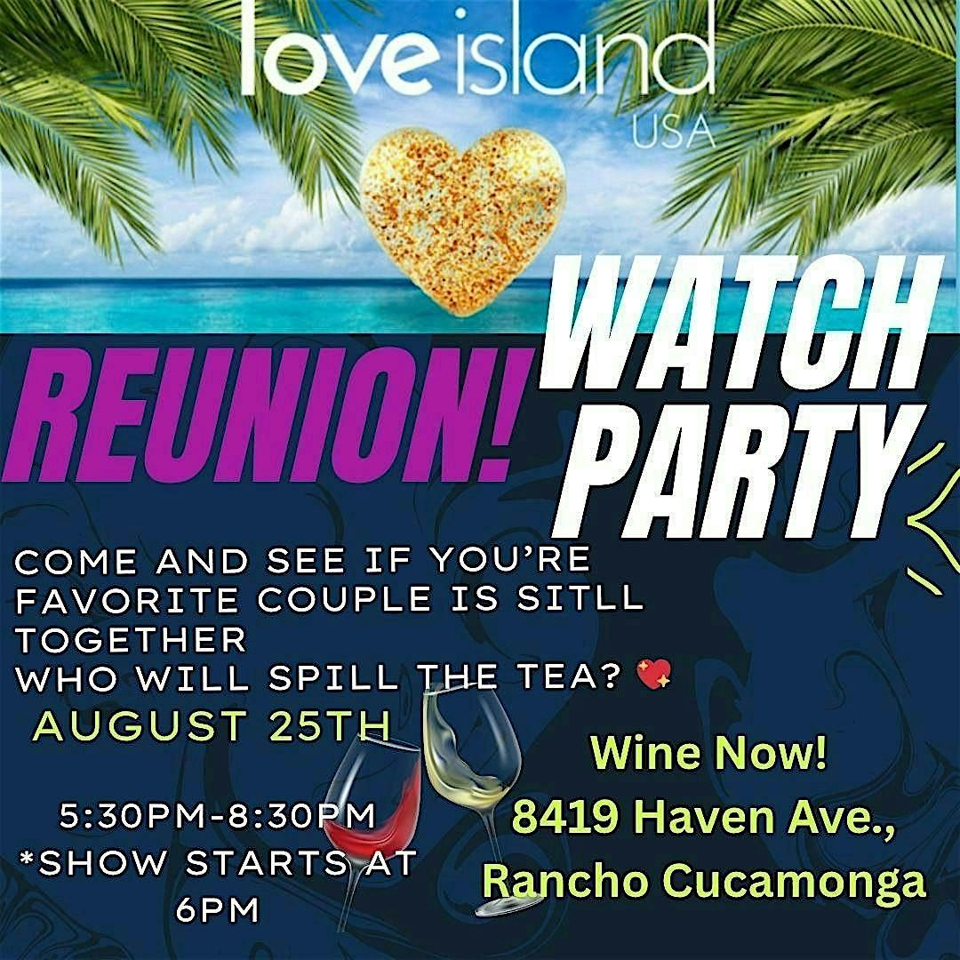 Love Island USA Reunion Watch Party