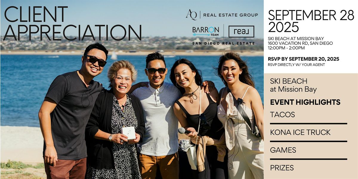 Client Appreciation Event | AQ Real Estate Group