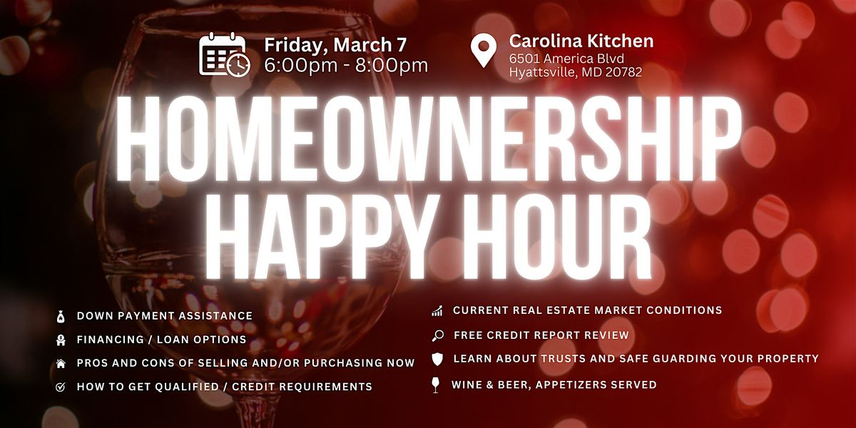 Homeownership Happy Hour