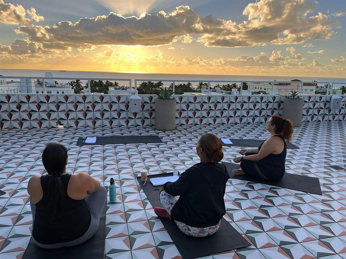 fComplimentary Mat Pilates at Moxy South Beach