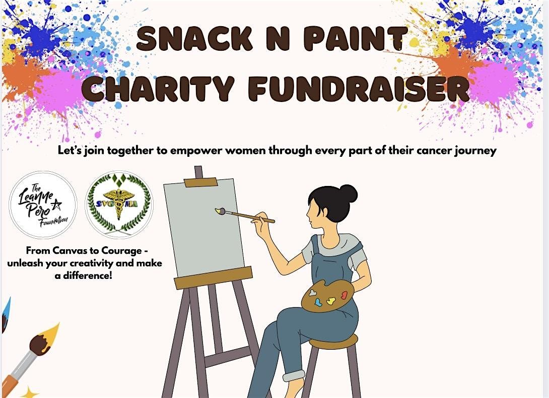 Snack and Paint Charity Fundraiser