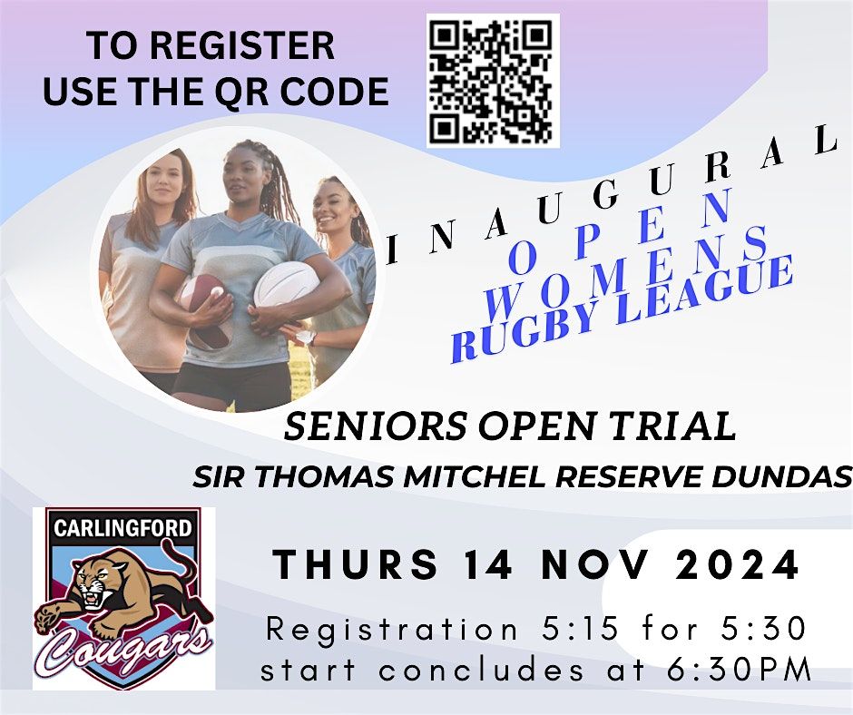 Open Women's Rugby League Trial