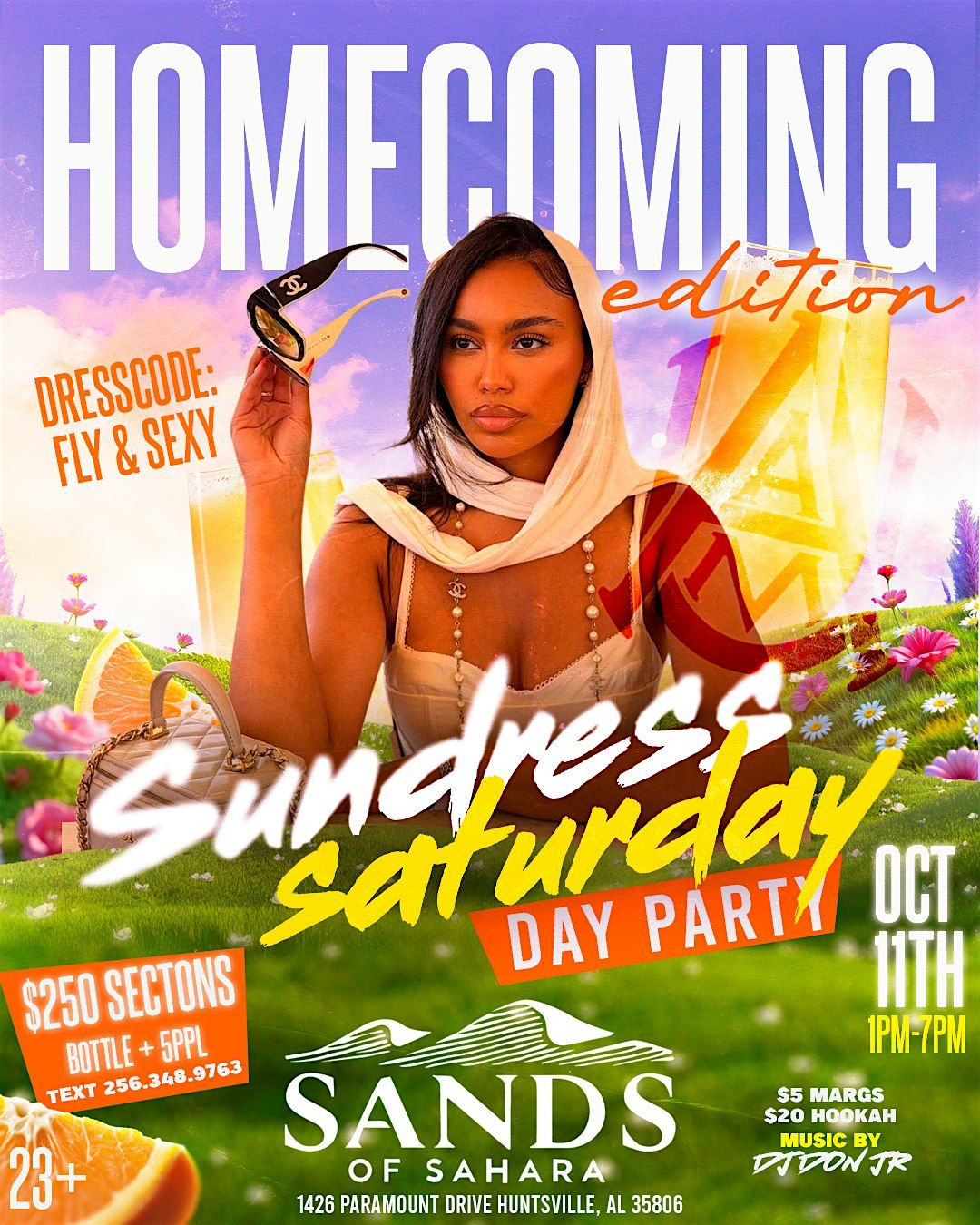AAMU Homecoming Day Party @Sandshsv Oct 11th