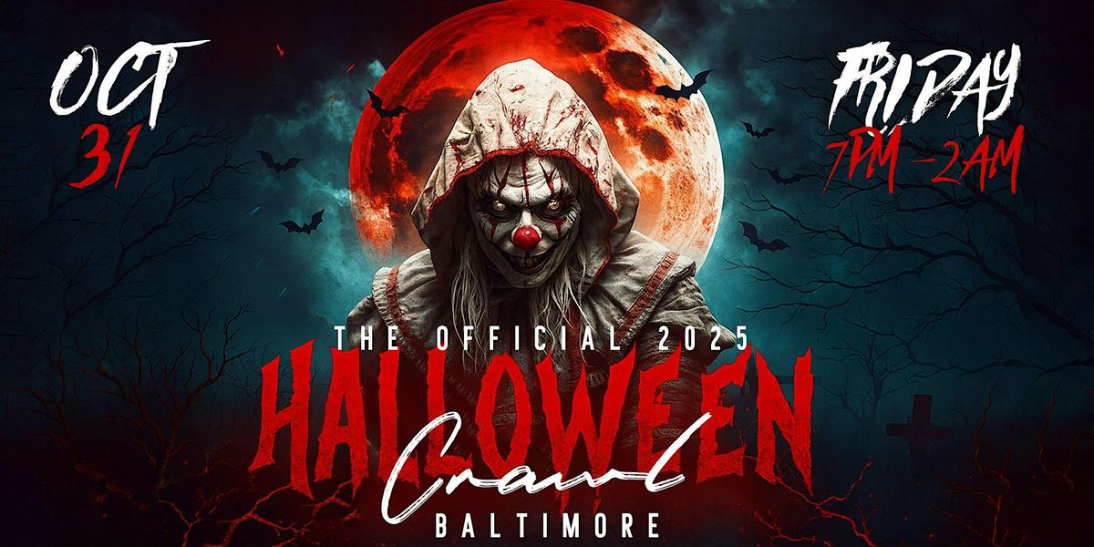 Haunted Halloween Bar Crawl 2025 | Baltimore Halloween Weekend Crawl