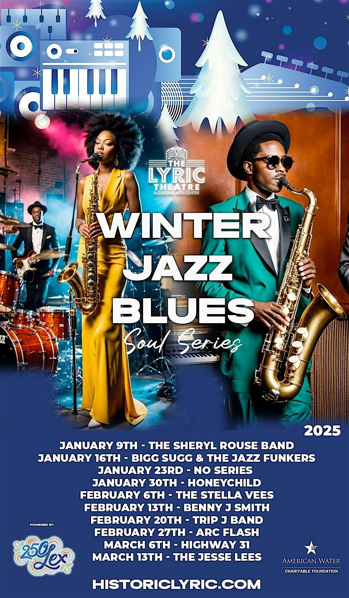 Winter Jazz, Blues, and Soul Series Set to Warm Up Lexington