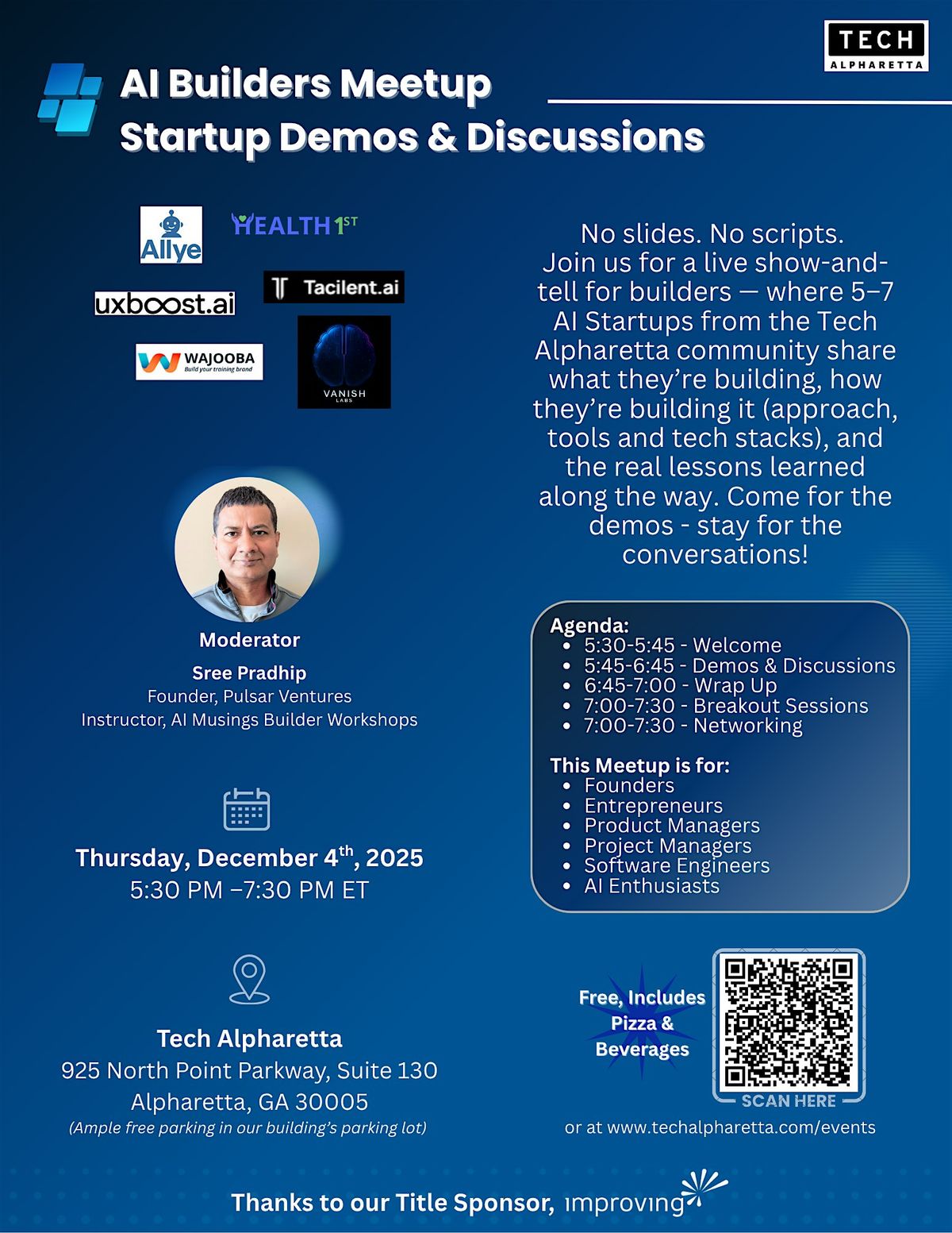 AI Builders Meetup | Startup Demos & Discussion