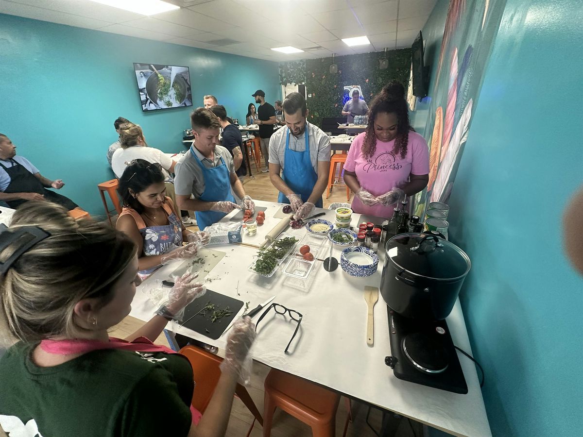 West Indian Cooking Class Show Cuisine