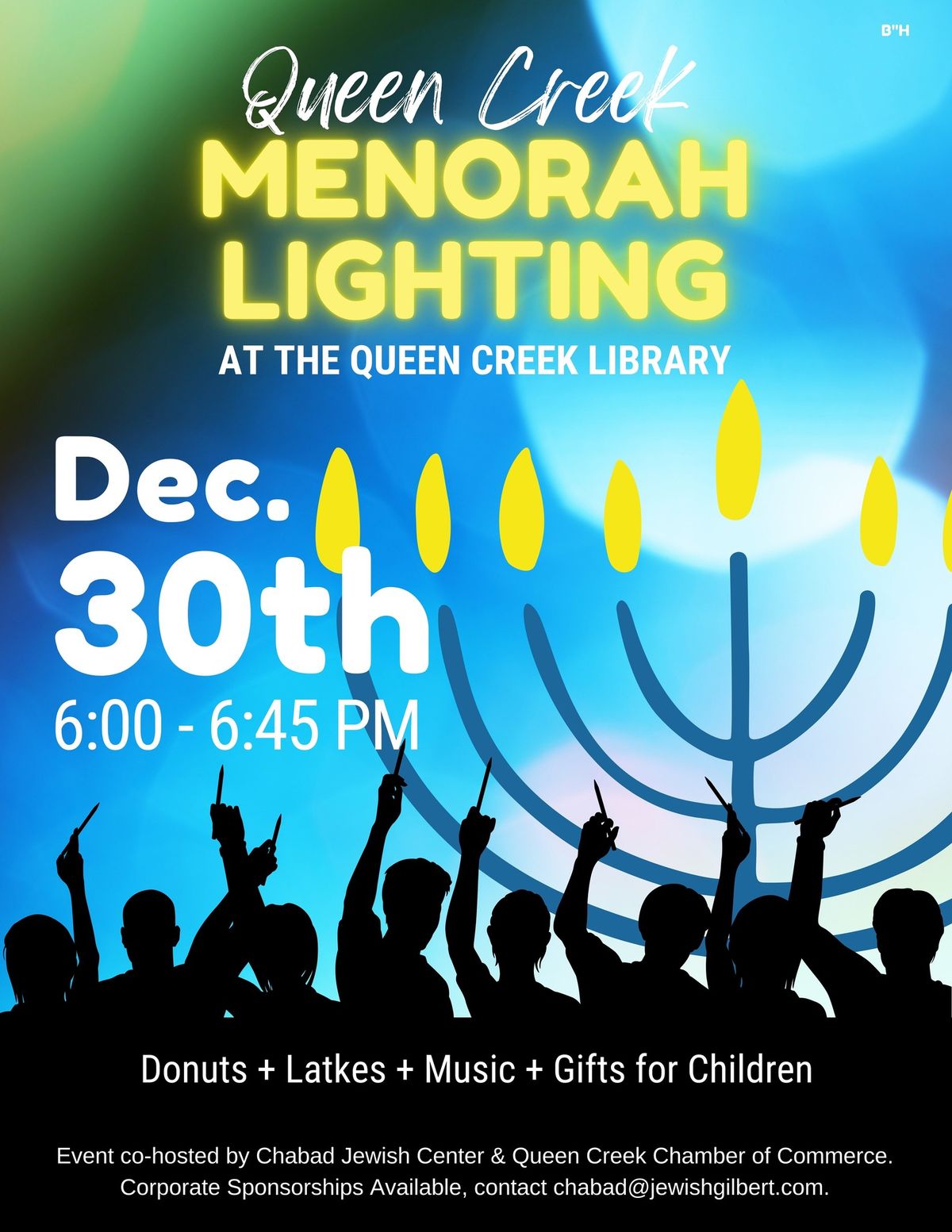 Queen Creek Menorah Lighting