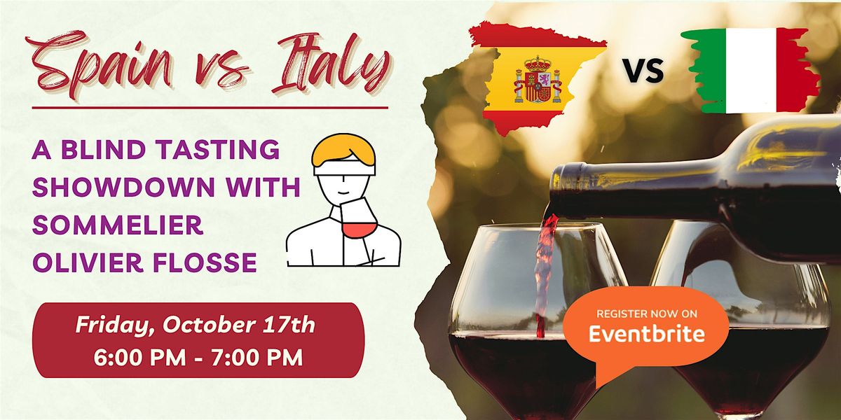Spain vs Italy: A Blind Tasting Showdown with Sommelier Olivier Flosse
