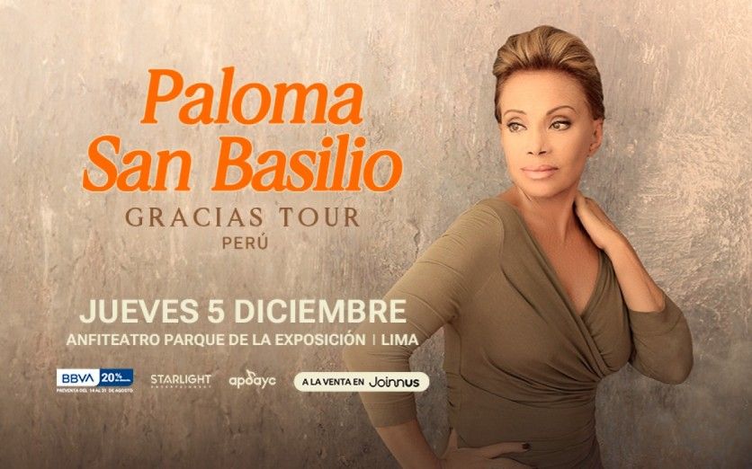 Paloma San Basilio Gracias Tour