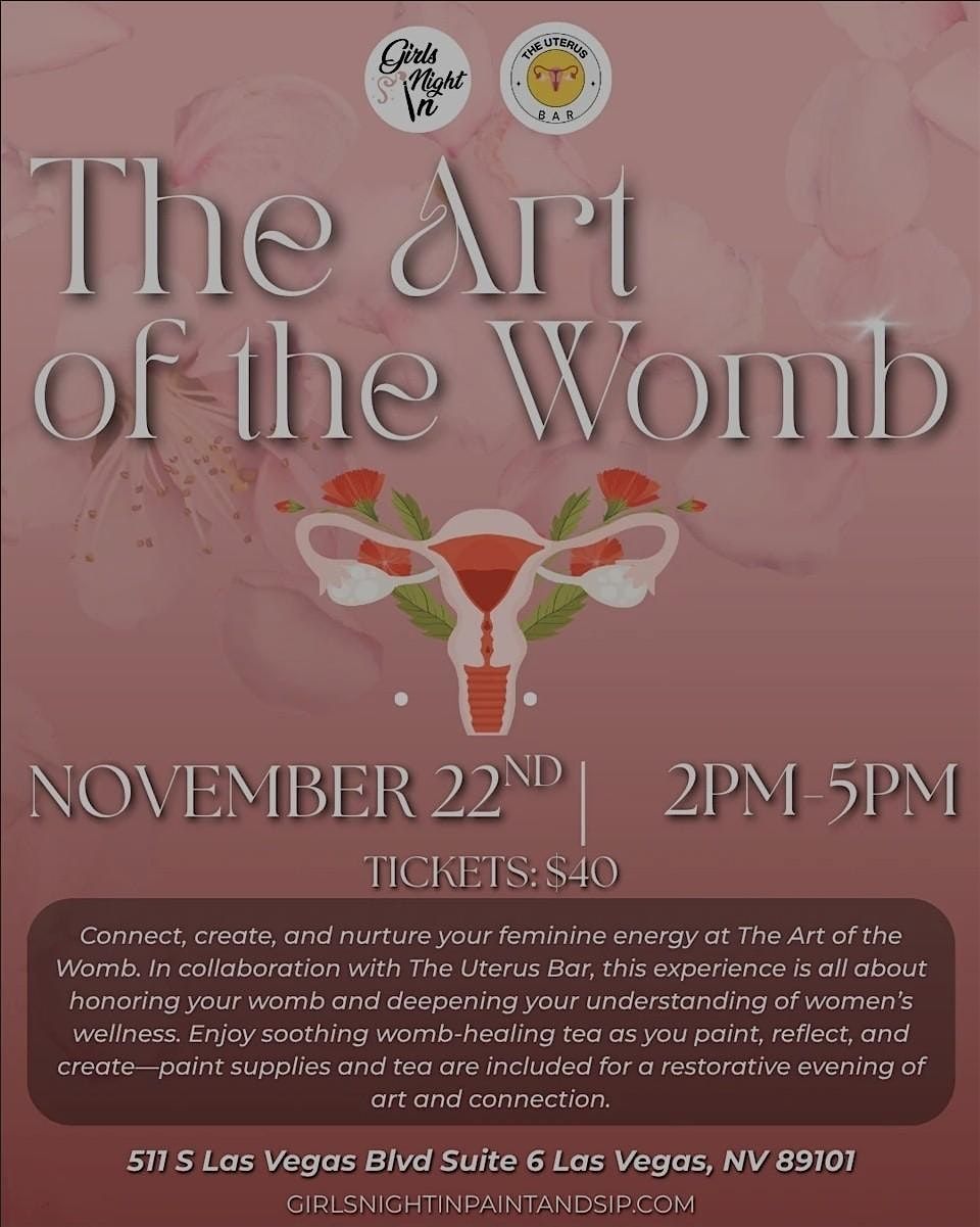 Girls Night In x The Uterus Bar Presents: The Art of the Womb