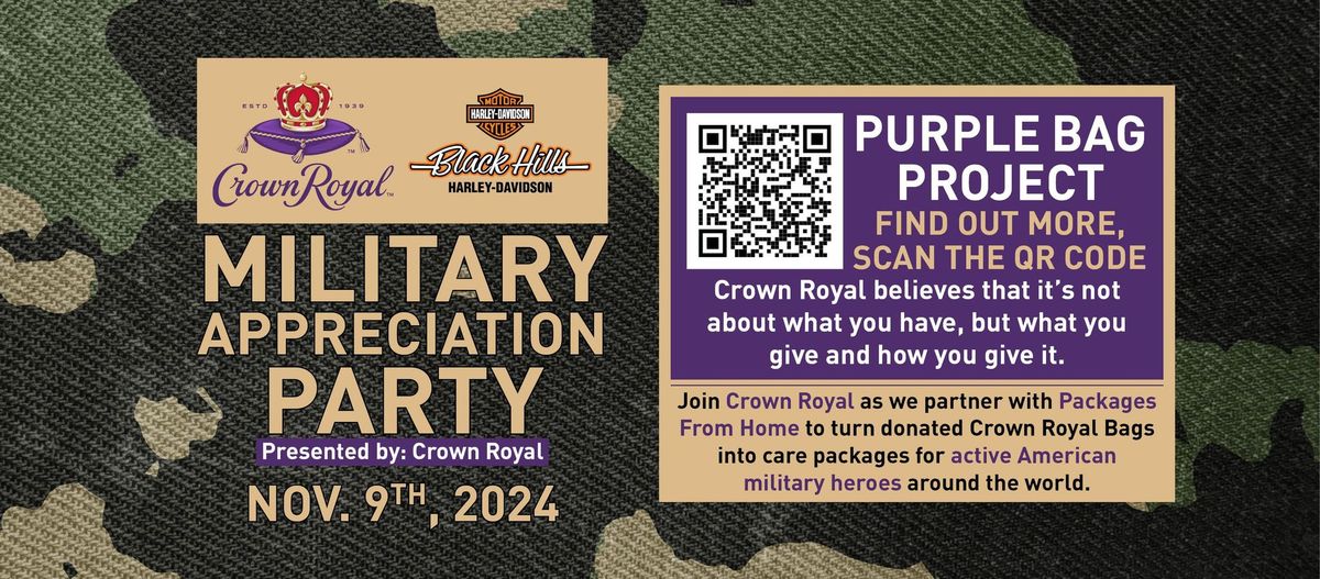 Military Appreciation Day presented by Crown Royal