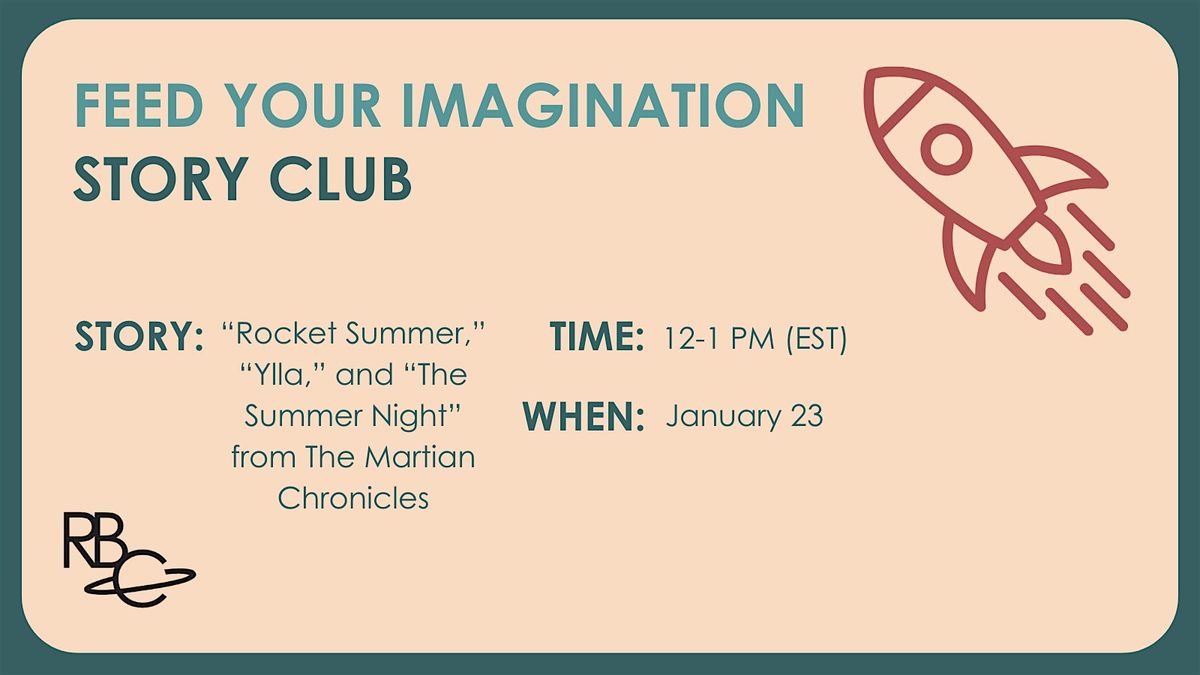 January Feed Your Imagination Story Club