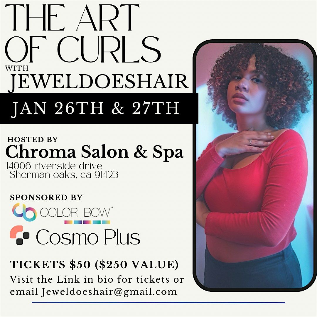 The art of curls Jan 27th