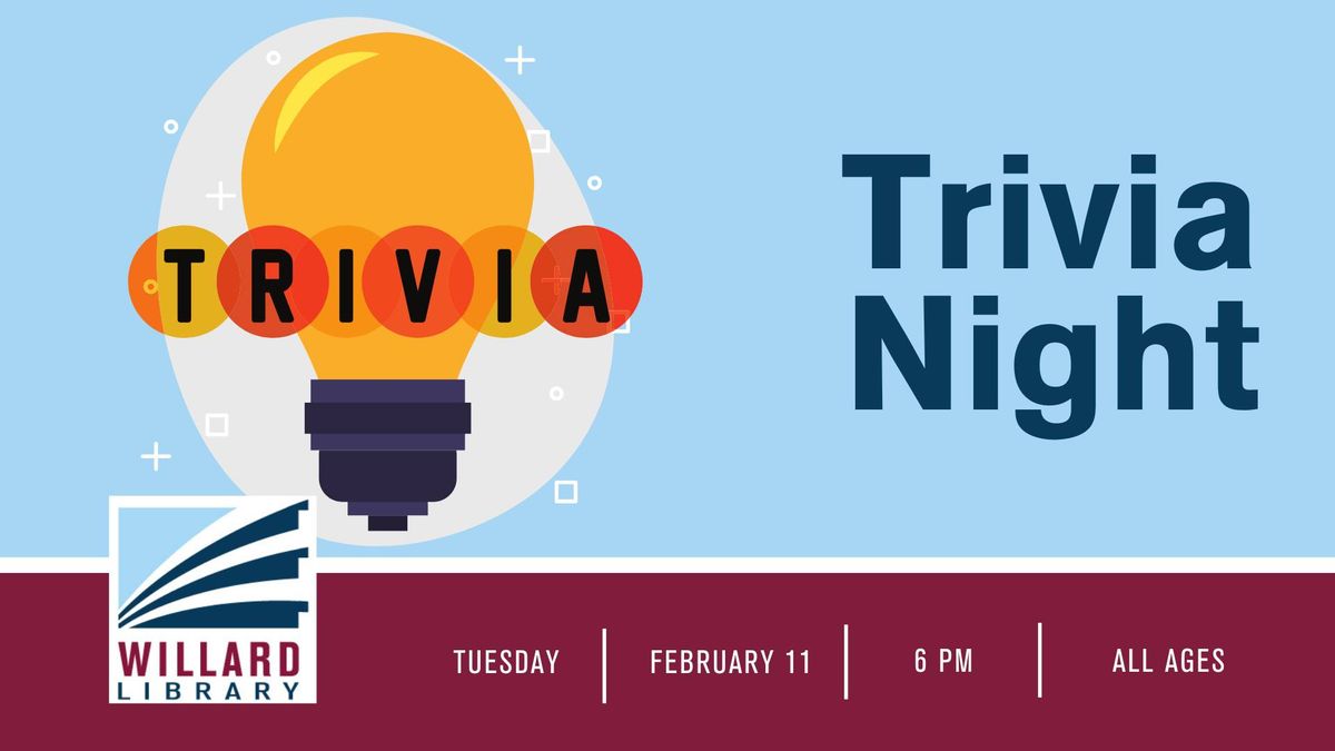 Trivia Night @ the Library