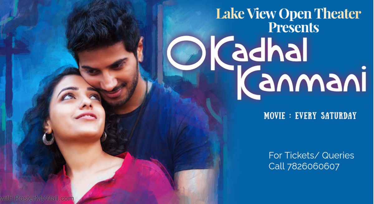 O Kadhal Kanmani in Lake View Open Theater in Chetpet Eco Park