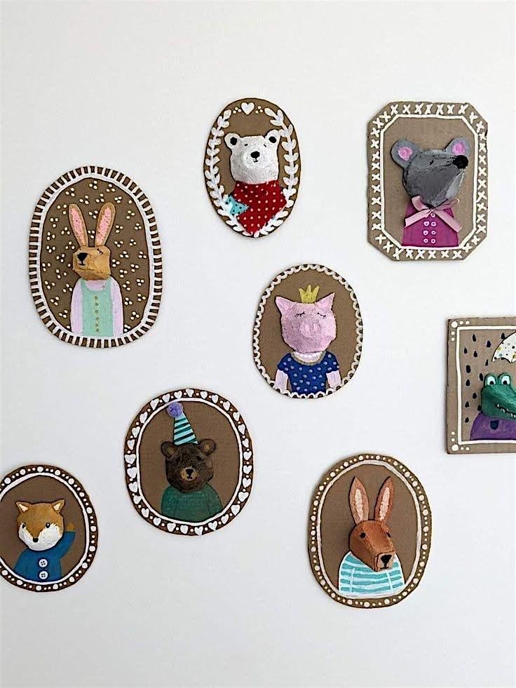 Vision Kids: Egg Carton Portraits PM