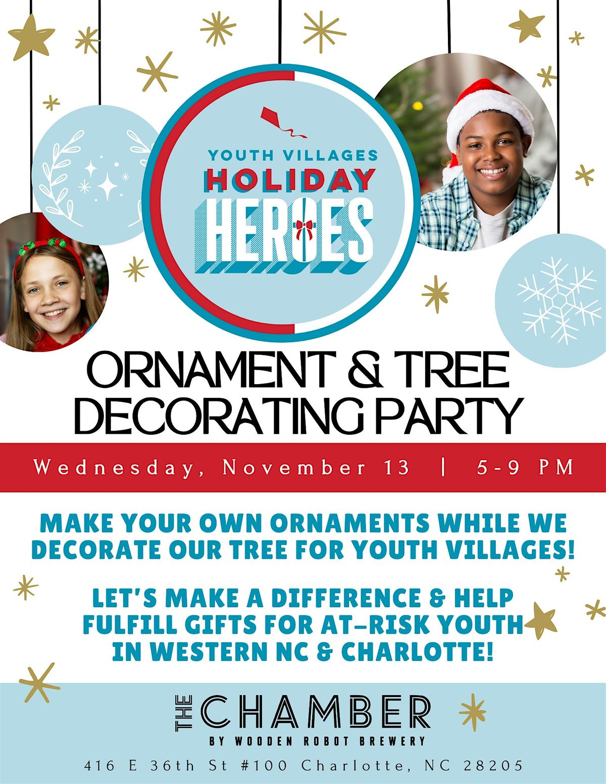 Ornament & Tree Decorating Party