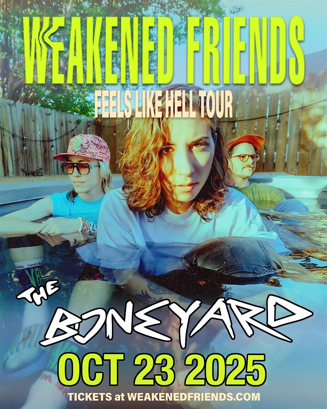 WEAKENED FRIENDS - LIVE AT THE BONEYARD 10.23.25