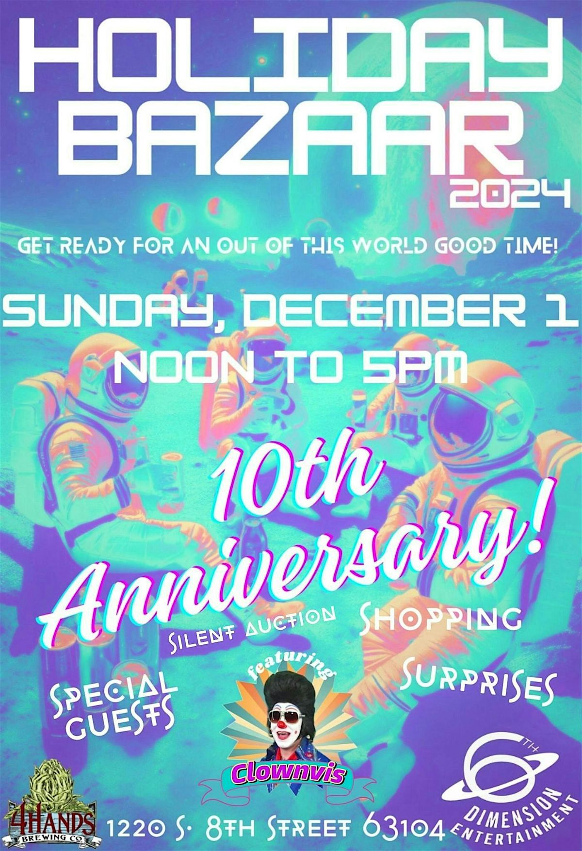 Holiday Bazaar 10 Year Celebration Blowout!