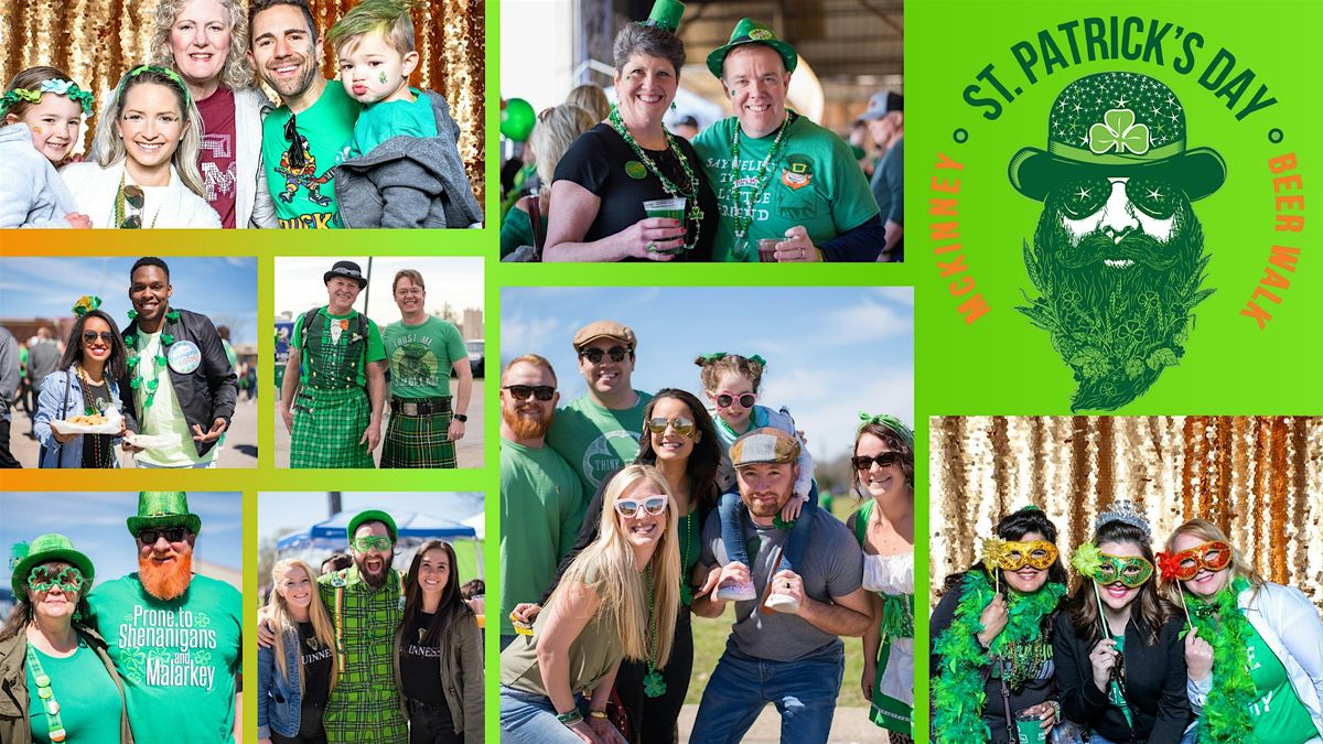 McKinney St. Patrick\u2019s Day Beer Walk