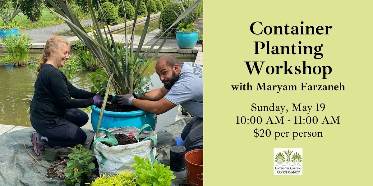 Container Planting Workshop 2024