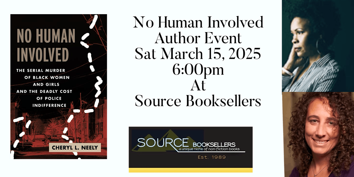 No Human Involved  Author Event