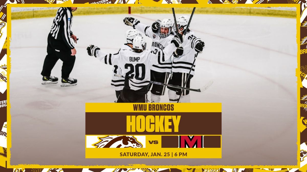 WMU Hockey vs. Miami (OH)