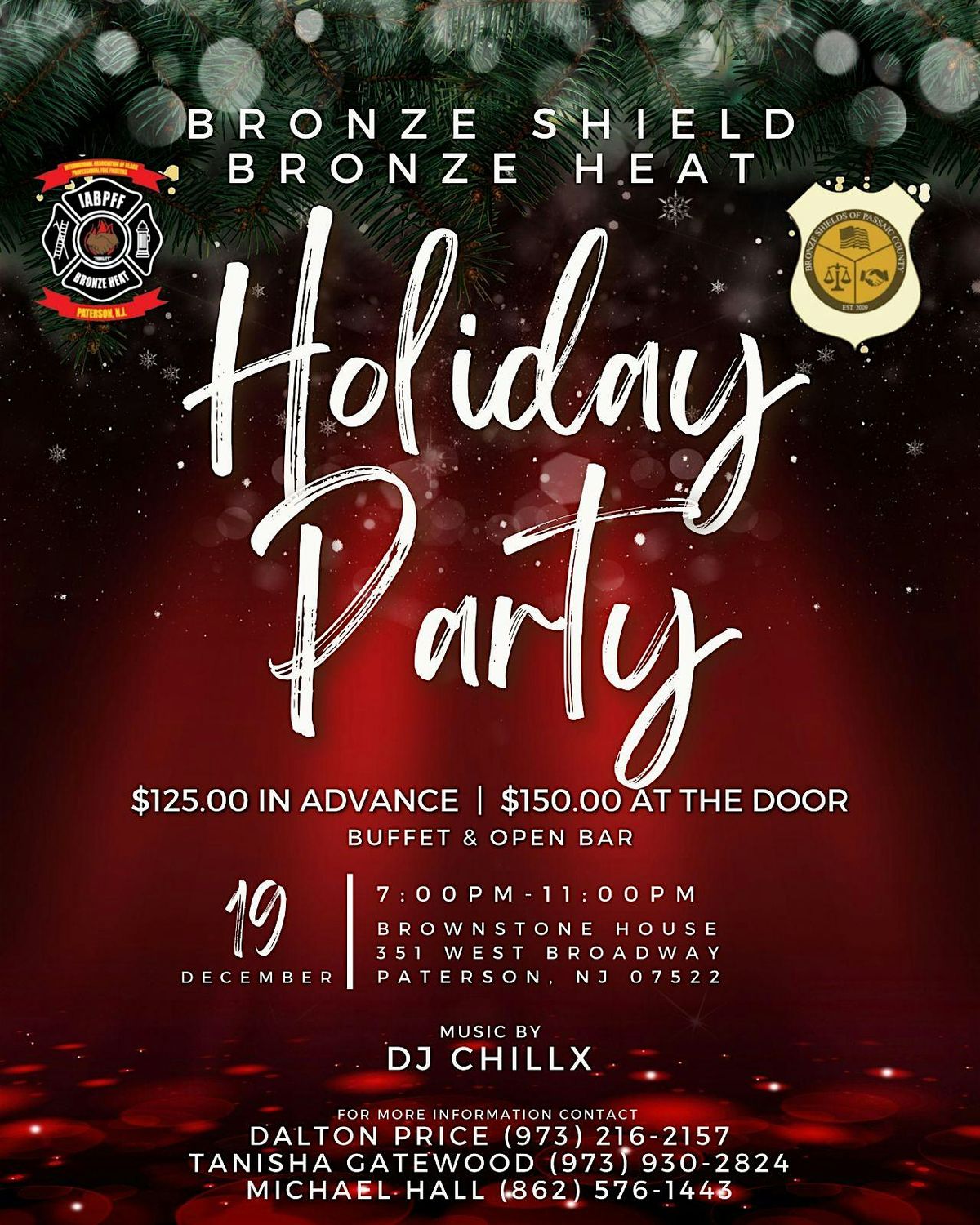 Bronze Shields\/Bronze Heat Holiday Party