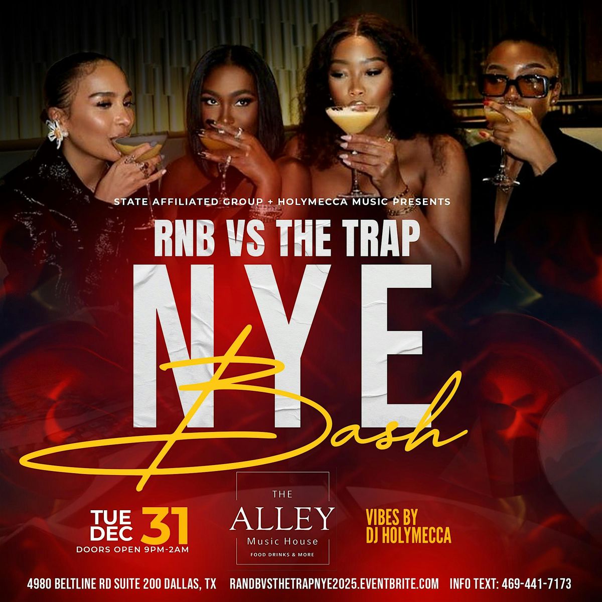 R&B vs. The Trap NYE Bash