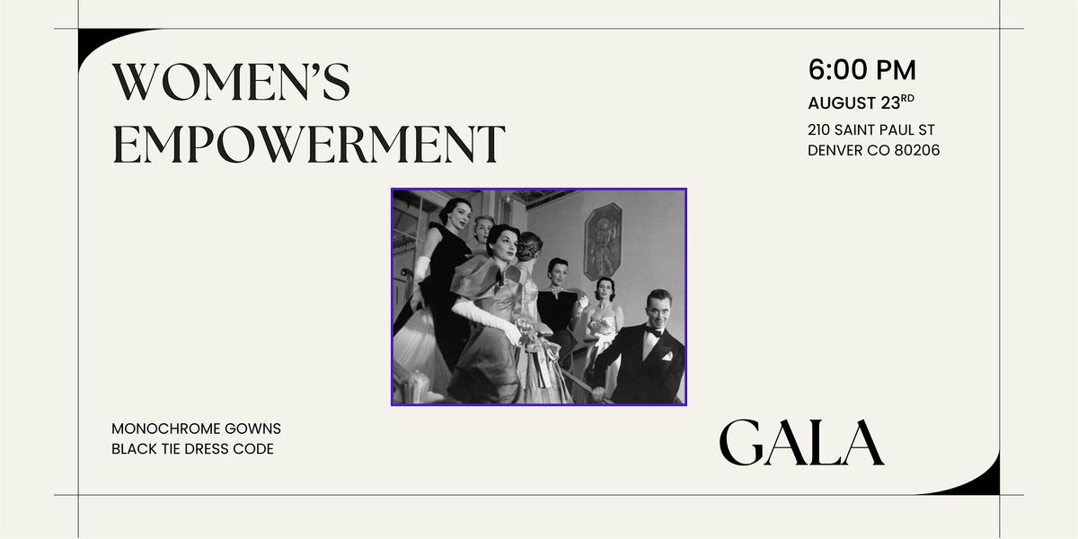 Women's Empowerment Gala - Hosted by PerlaVi Foundation