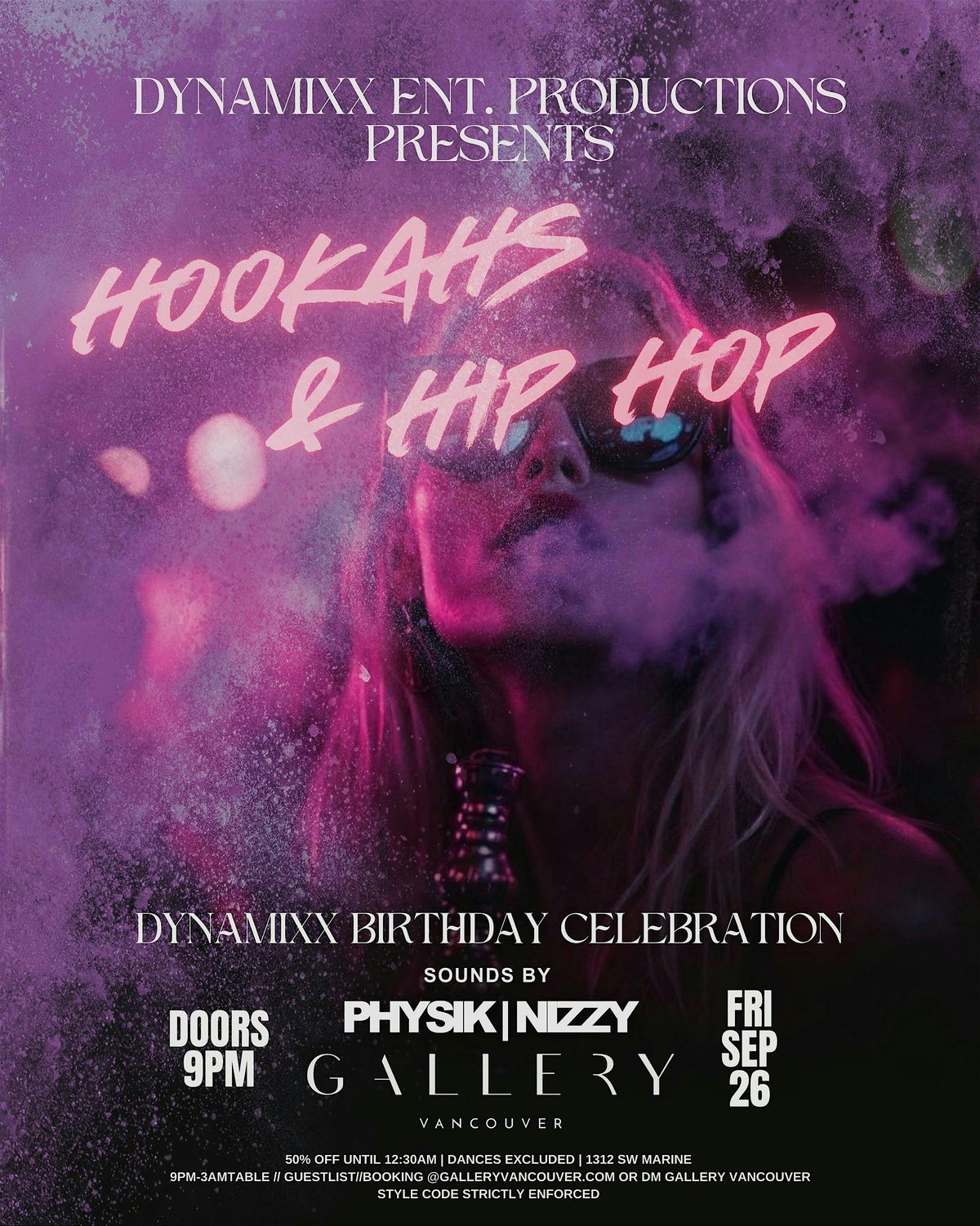 Hookahs N Hip Hop \u2660\ufe0f Sept 2025
