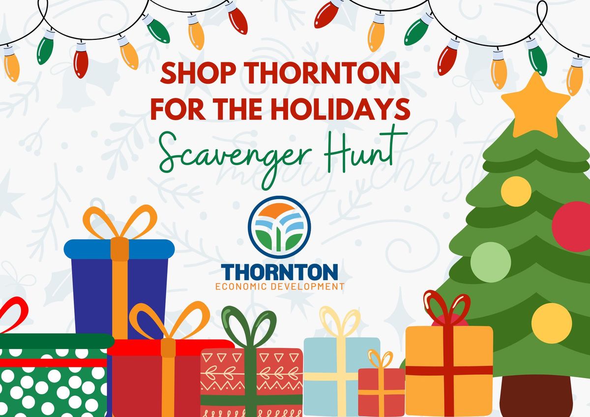 Shop Thornton for the Holidays Scavenger Hunt