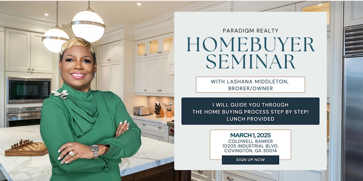 Homebuyer Seminar with Paradigm Realty