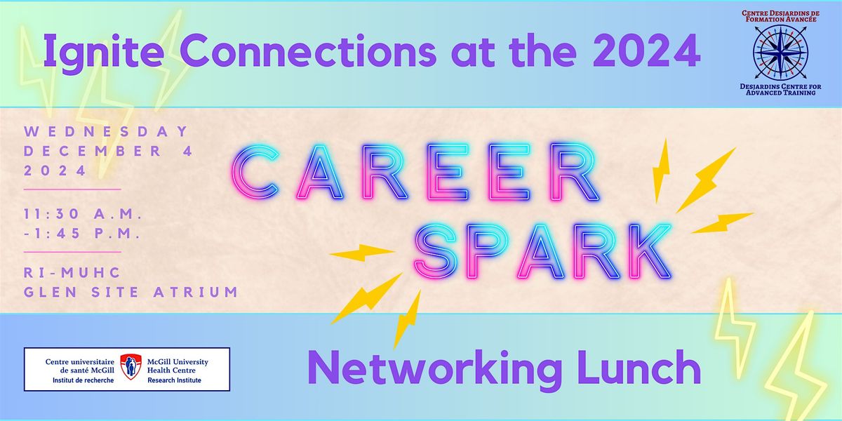 2024 DCAT Career Spark Networking Lunch at the RI-MUHC