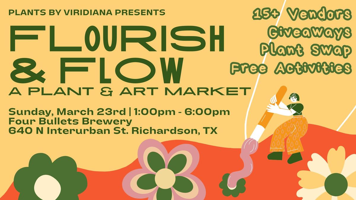 Flourish & Flow: A Plant & Art Market