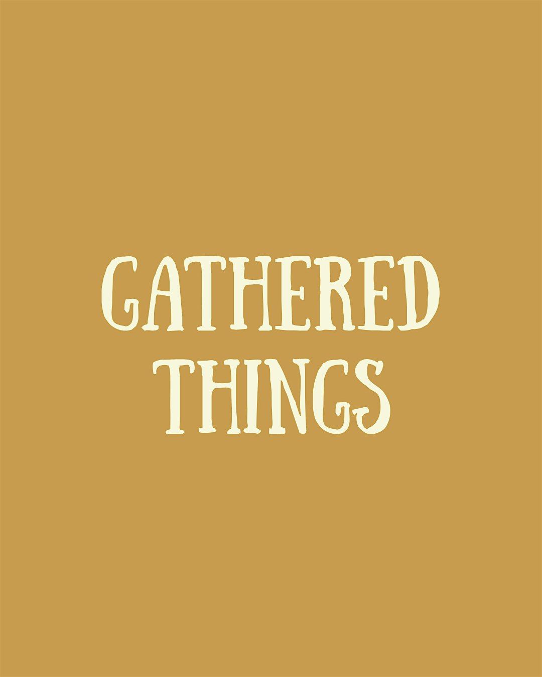 Gathered Things Summer Gathering - Napkin Embroidery [August]